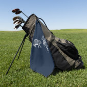 Serviette De Golf Lavage de l'ours et de la taule (Vert)