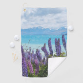 Serviette De Golf lavande sur le lac (En situation)