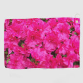 Serviette De Golf L'Azalée rose fleurit (Horizontal)