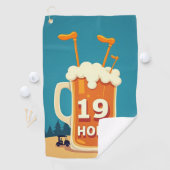 Serviette De Golf Le 19ème trou : La retraite d'un golfeur (En situation)