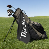 SERVIETTE DE GOLF LE BOSS (Vert)