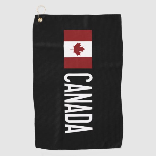 Serviette De Golf Le Canada (Devant)
