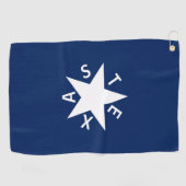 Serviette De Golf Le drapeau De Zavala (République du Texas) (Horizontal)