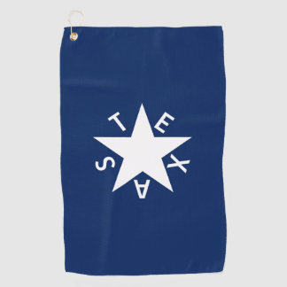 Serviette De Golf Le drapeau De Zavala (République du Texas)