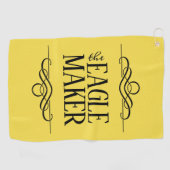 Serviette De Golf Le fabricant d'aigle (Horizontal)