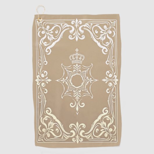 Serviette De Golf Le golf dans le style (Devant)