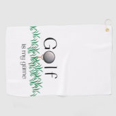 Serviette De Golf Le golf est mon jeu (Horizontal)