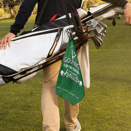 Serviette De Golf Le Golf Pas Pour Tout Le Monde Il Faut Beaucoup De
