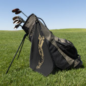 Serviette De Golf Le golfeur (Vert)