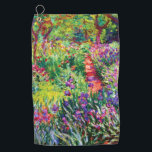 Serviette De Golf Le jardin d'Iris à Giverny par Claude Monet<br><div class="desc">Le jardin d'Iris à Giverny par Claude Monet. Visitez mon magasin pour un design plus intéressant et plus de choix de couleurs => zazzle.com/iwheels*</div>