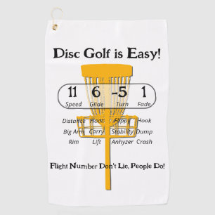 Serviette De Golf Le jeu facile