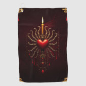 Serviette De Golf Le magnifique art de l'élégance gothique. (Devant)