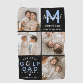 Serviette De Golf Le meilleur papa de golf par Par Monogram 4 Photo  (Devant)