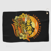 Serviette De Golf Le paradis d'été, Maui Hawaii (Horizontal)