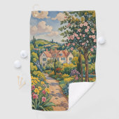 Serviette De Golf Le paradis rural (En situation)