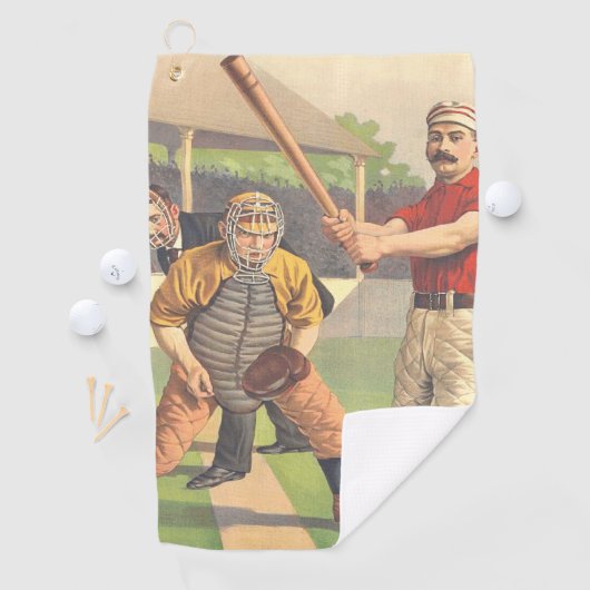 Serviette De Golf Le passe-temps de l'Amérique SUPÉRIEURE (En situation)