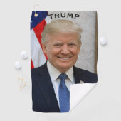 Serviette De Golf Le président Trump s'amuse épopée (En situation)
