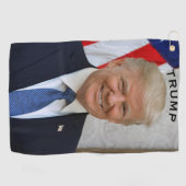 Serviette De Golf Le président Trump s'amuse épopée (Horizontal)