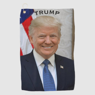 Serviette De Golf Le président Trump s'amuse épopée