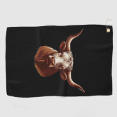 Serviette De Golf Le printemps du Texas (Horizontal)