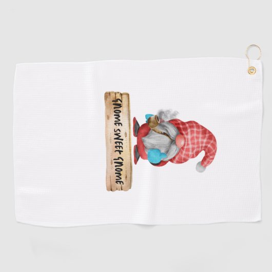 Serviette De Golf Le tabagisme (Horizontal)
