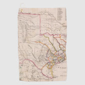 Serviette De Golf Le Texas et l'Oklahoma (Devant)