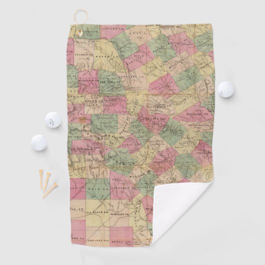 Serviette De Golf Le Texas occidental (En situation)