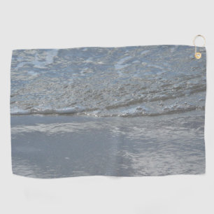 Serviette De Golf L'eau sur la plage Photographie Abstraite