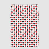 Serviette De Golf lecture de cartes (Devant)