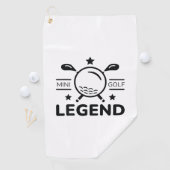 Serviette De Golf Légende Minigolf (En situation)