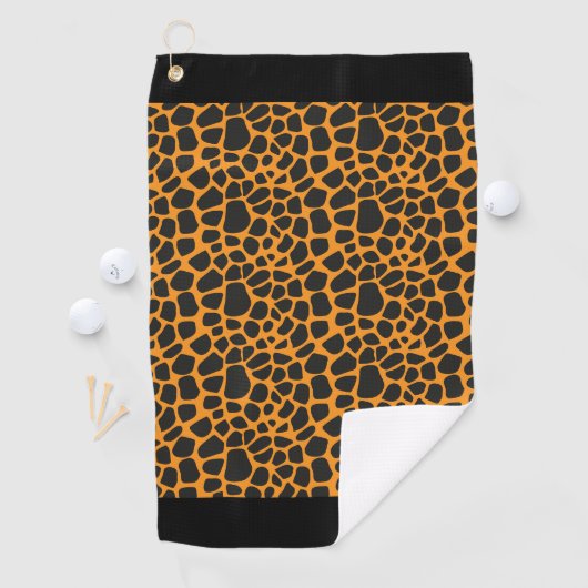 Serviette De Golf léopard (En situation)