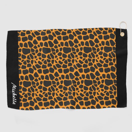 Serviette De Golf léopard (Horizontal)