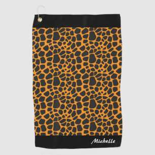 Serviette De Golf léopard