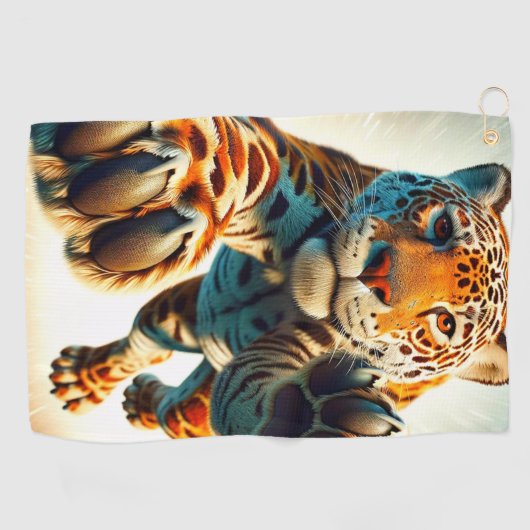 Serviette De Golf Leopard (Horizontal)