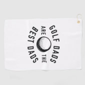 Serviette De Golf Les Dads De Golf Sont Les Meilleurs Dads (Horizontal)