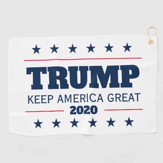 Serviette De Golf Les élections de Donald Trump en 2024 gardent la g (Horizontal)