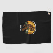 Serviette de golf "Les errants ne sont pas tous pe (Horizontal)