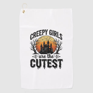 Serviette De Golf Les Filles Flippantes Sont Les Plus Mignonnes Vect