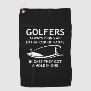 Serviette De Golf Les Golfeurs Apportent Toujours Une Paire Suppléme
