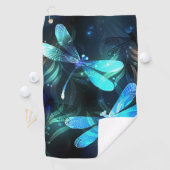 Serviette De Golf Les libellules du lac (En situation)