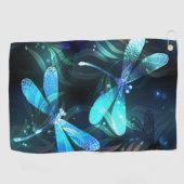 Serviette De Golf Les libellules du lac (Horizontal)