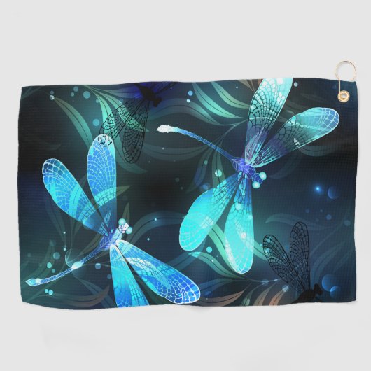 Serviette De Golf Les libellules du lac (Horizontal)
