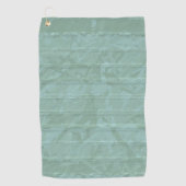 Serviette De Golf Les trois nuances du mouvement vert (Devant)