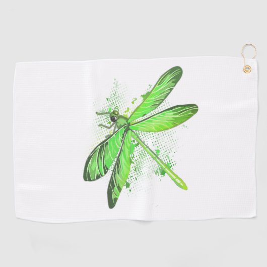 Serviette De Golf libellule des libellules d'insectes dire un cadeau (Horizontal)