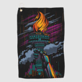 Serviette De Golf Liberté (Devant)