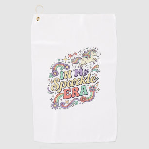 Serviette De Golf Licorne Dans Mon Ère de Brillance Vêtements Kawaii