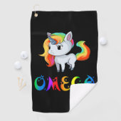Serviette De Golf Licorne Oméga (En situation)