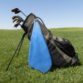 Serviette De Golf Light blue gradient geometric mesh pattern (Vert)