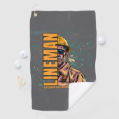Serviette De Golf Ligne d'alimentation (En situation)
