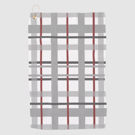 Serviette De Golf Lignes (Devant)